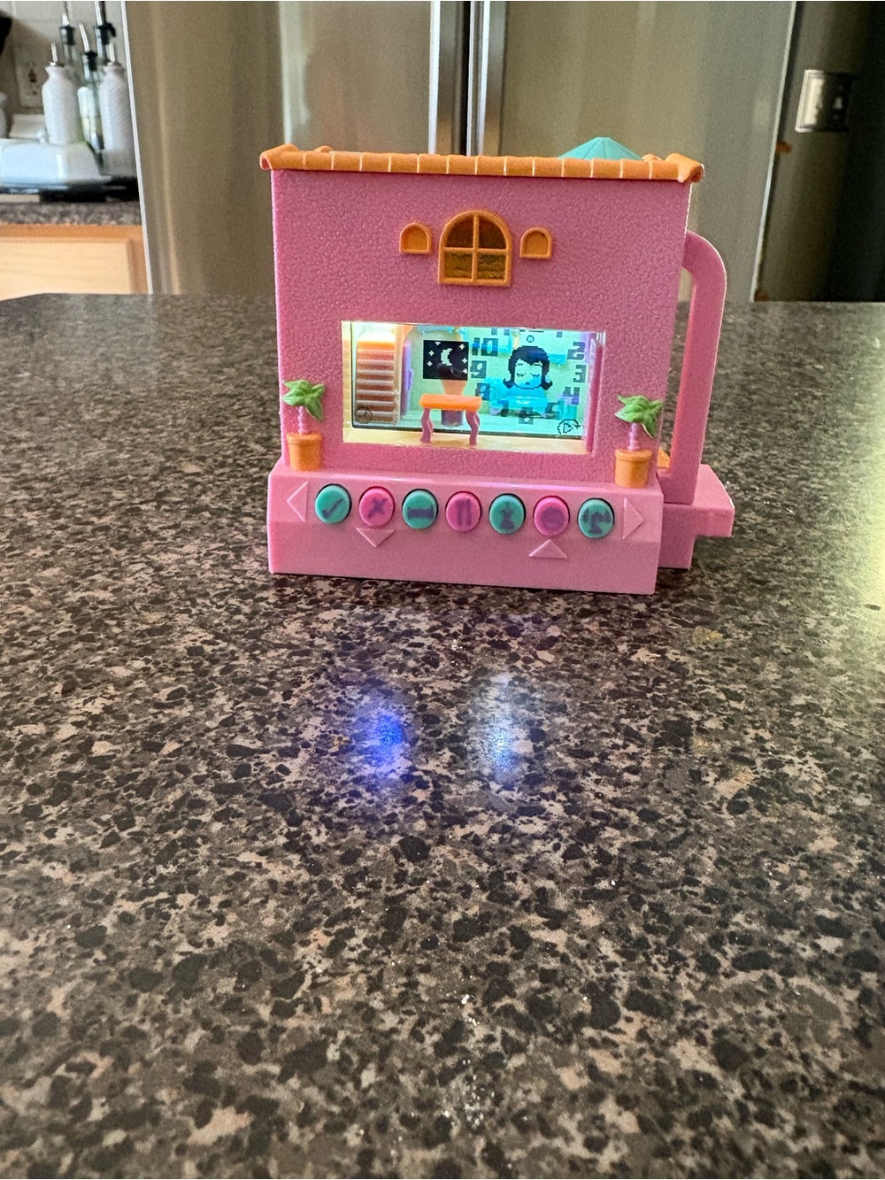 Mattel vintage 2005 Pixel Chix interactive pink house